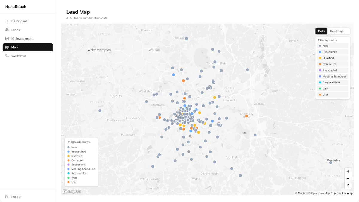 Lead Discovery via Google Maps